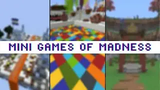 Mini games of MADNESS!!!!! (mineplex nano games)