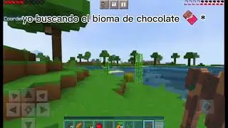 Yo buscando el bioma de chocolate 🍫 💛 // #blockycraft // #mikecrack 
