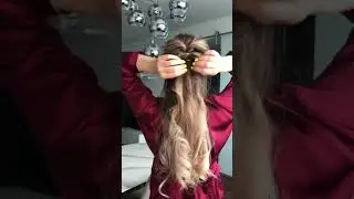 Hair 🎀 tutorial 💘#fyp #fypシ #girlhairstyle #hairstyle #summerhair #hairtutorial #hairbow #Shorts