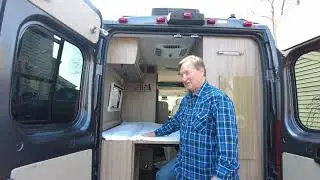 Winnebago Travato 59G Under the Bed Storage Modification
