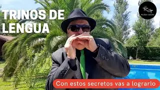 COMO HACER TRINOS DE LENGUA en ARMONICA || APRENDE A TOCAR de FORMA FACIL y DIDACTICA | RUBEN GAITAN