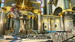 TEKKEN&trade;7_negan redvanila custom vs yoshimitsu arcade battle