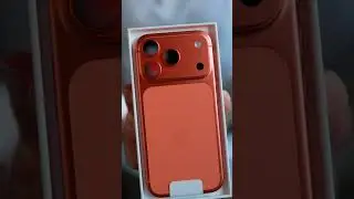 Unboxing iPhone 17 Pro Cosmic Orange 🍊