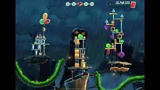 Angry Birds 2 Level 286 &ldquo; S T R I K E ! &ldquo;