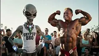 Crypto Bro Alien Confuses Everyone at Venice Beach! | ALIEN INVASION VLOG #002