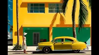Miami Vibes: Art Meets Style 🌴 🌞 ✨