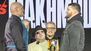 FACE OFF: Tyson Fury vs. Arslanbek Makhmudov &bull; THE GYPSY KING RETURNS 👑 Netflix Boxing