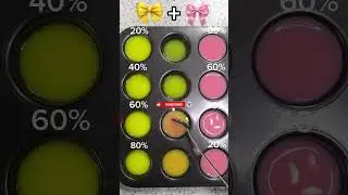 Watch colors blend into something satisfying and unexpected✨#colormix #satisfying #shorts #ytshorts