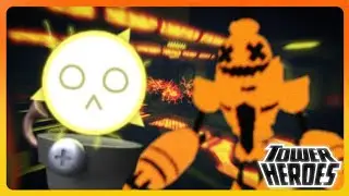 Defeating the Molten Brawler! - [TOWER HEROES]