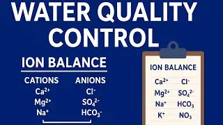 Water Quality - Ion Balance 