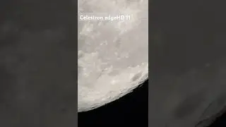Filming the moon. #telescope #moon #celestron #Cpc1100 #observatory #edgehd