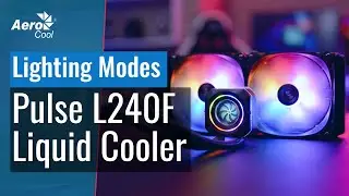 Жидкостное Охлаждение AeroCool Pulse L240F RGB - 8 Режимов Подсветки