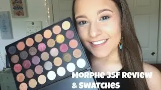 NEW Morphe 35F Palette | Review + Swatches ♡