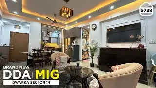 150 गज का Brand New 2 BHK DDA Society Flat for sale in Dwarka Sector 14 | BRS SHOW S738