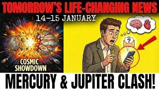 TOMORROW'S Mercury-Jupiter Explosion: The Universe is About to Drop LIFE-CHANGING News Into Your Lap
