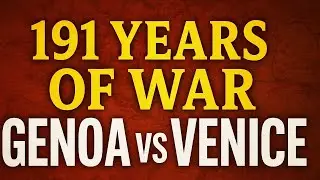 Fall Asleep To 191 Years Of War | Genoa vs Venice