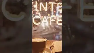 Cozy Winter Jazz Cafe Ambience | RelaxingPianoShorts(눈내리는 겨울재즈 카페)#focusmusic#집중음악#배경음악#readingmusic