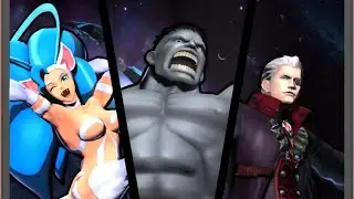Requested ULTIMATE MARVEL VS. CAPCOM 3 Hulk/Felicia/Dante Arcade Gameplay