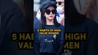 Habits of high value women ✈️😎#starbean #motivation #highvalueman #sigmarule