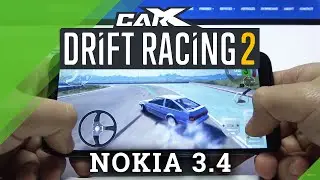 CarX Drift Racing Gameplay on Nokia 3.4 - Game Test / Quality Checkup