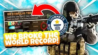 WARZONE TRIOS WORLD RECORD (Stimulus)! *114 Kills* 40 SOLO KILLS! (Modern Warfare Warzone)