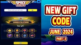 Space Shooter New Gift Code | Space Shooter  New Gift Code June 2024 (Part-2)