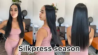 SILK PRESS SEASON IS HERE | Dream Salon Studio | Achicknamejamie