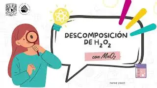Descomposici&oacute;n del per&oacute;xido de hidr&oacute;geno (agua oxigenada) | Qu&iacute;mica III