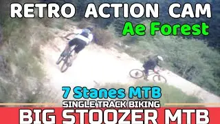 Ae Forest mtb . RETRO MTB. ACTION CAM. 7 Stanes mtb. Scotland.