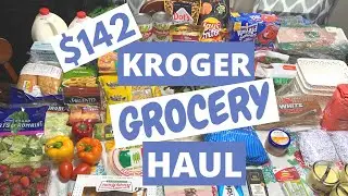 WEEKLY KROGER GROCERY HAUL | BRADY BROWNING