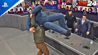 FULL MATCH - Jason Voorhees vs Michael Myers - No Holds Barred - WWE 2K24 PS5