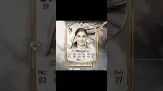 🚨 EA FC 26 ; CONFIRMED ✅ RATINGS - Morgan 🇺🇸 #fc26 #fc26news #fc26rating #morgan #fc26leaks