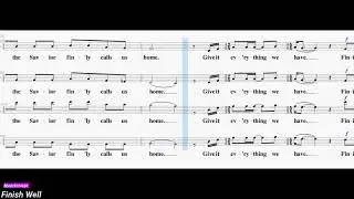 Finish Well - SATB