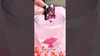 LOL color change! 💦 Hot 🔥 water! #kidstoys #lol #lolsurprise #shorts #fyp #kids