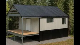 Build Your Dream Cabin! [20x30 Gable Roof Kit]