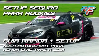 rFactor 2 Online - SETUP SEGURO PARA ROOKIES - Nola Motorsport Park -Honda Civic Type R 2021