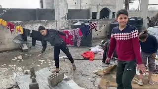 الله يسترنا من هالسقعة والبرد الي بنعيش فيه يارب 🤲