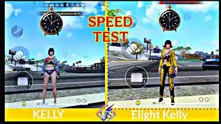 KELLY VS ELIGHT KELLY SPEED TEST FREE FIRE/GARENA FREE FIRE