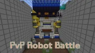 Minecraft: PvP Robot Battle - CrushedPixel