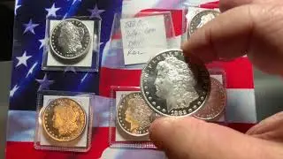 World Coins. US  Morgan  Dollars Rare coins Proof-like & Deep Mirror Proof like Cameo