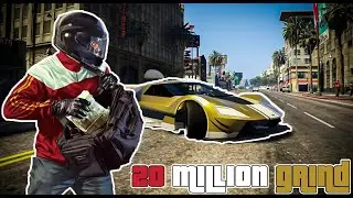 Grinding 20 MILLION GTA$ LIVE 🔥 | Solo Money Grind | GTA Online