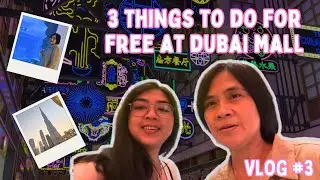 Exploring Dubai Mall: 3 Free things to do, Bollywood actor encounters & my career journey