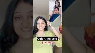 Colour Analysis for free Using ChatGPT 🤫 #coloranalysis #youtubeshorts #shorts