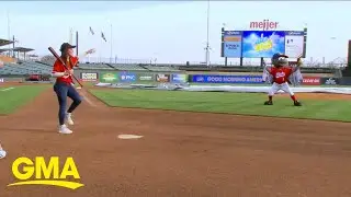 ‘GMA’ visits Louisville Slugger Field after MLB opening day kicks off  | GMA