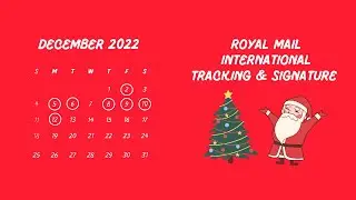 Royal Mail last posting Dates | Royal Mail International Tracking & Signature | Christmas 2022