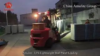 Amulite EPS Lightweight Wall Panel Loading | Fast, Efficient & Safe Handling Demonstration