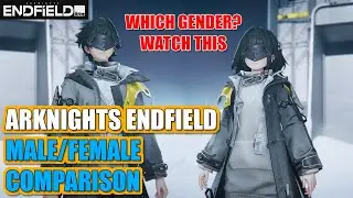 Arknights Endfield &ndash; Male vs Female Main Character Comparison | Gameplay, Combat & Cutscenes