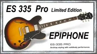 ES 335 PRO 2012 EPIPHONE Limited Edition  Improvisation BLUES Music Jean-Luc LACHENAUD.wmv