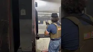 M4A1 (Clone build) indoor range #shorts Acog  Insight Peq-2 Surefire #m4a1