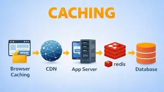 Caching Explained in Simple Words | Browser, CDN, Redis & DB